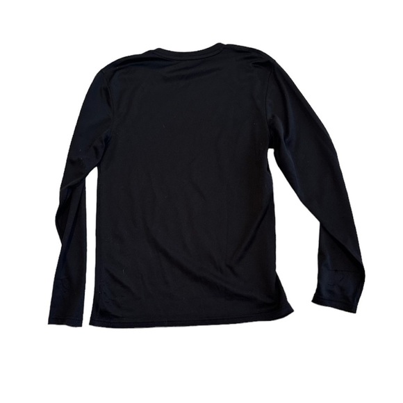 Champion Men's Duo Dry Shirt Power Core Athletic Black Small Long Sleeve Shirt - Picture 2 of 5